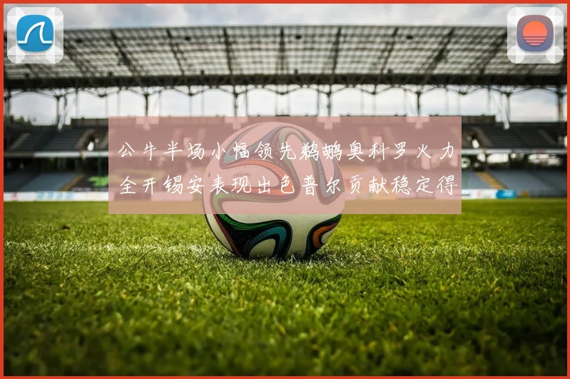公牛半场小幅领先鹈鹕奥科罗火力全开锡安表现出色普尔贡献稳定得分